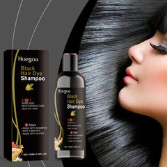 Hoegoa 3-in-1 Herbal Black Hair Dye Shampoo