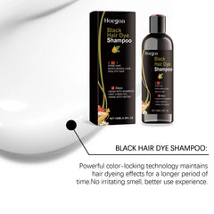 Hoegoa 3-in-1 Herbal Black Hair Dye Shampoo