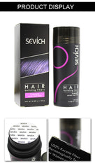 Sevich Hair Building Fibers – Keratin Thickening Powder & Hair Loss Concealer (25g)