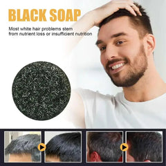 Polygonum Multiflorum Black Hair Shampoo Soap