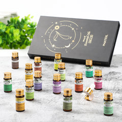 PHATOIL 15pcs Essential Oils Set – Natural Aromatherapy for Diffusers
