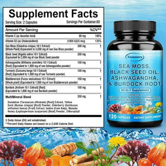 Sea Moss & Herbal Superblend – Bone, Joint, Digestive & Immune Support