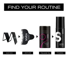 Sevich Hair Building Fiber – Keratin Thickening Powder & Hair Loss Concealer (100g)