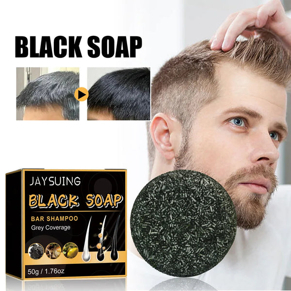 Polygonum Multiflorum Black Hair Shampoo Soap