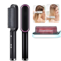 Professional Hair Comb Brush & Beard Straightener