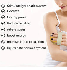 Exfoliating Wooden Body Massage Shower Brush