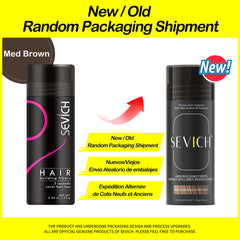 Sevich Hair Building Fibers – Keratin Thickening Powder & Hair Loss Concealer (25g)