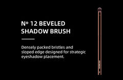 Hourglass Vegan Travel Brush Set – 7 Face & Eye Brushes with Bag