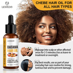 Lewedo Naturals Batana Oil – Pure Hair Growth & Anti-Hair Loss Care