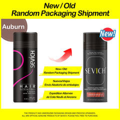 Sevich Hair Building Fibers – Keratin Thickening Powder & Hair Loss Concealer (25g)