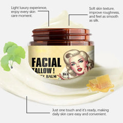 Whipped Beef Tallow & Honey Balm – Moisturizing Face & Body Cream
