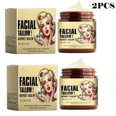 Whipped Beef Tallow & Honey Balm – Moisturizing Face & Body Cream