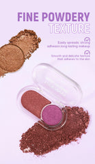 2-Color Pearl Eyeshadow Palette – Long-Lasting Waterproof Shimmer