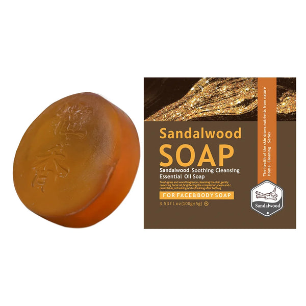 Handmade Sandalwood Whitening Soap