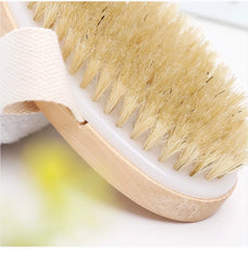 Exfoliating Wooden Body Massage Shower Brush