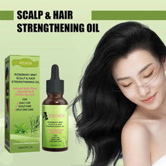 Batana Rosemary Mint Hair Strengthening Oil with Biotin