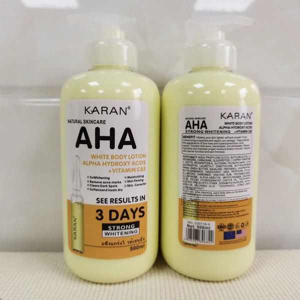 500ml Whitening Body Cream with Hydroxy Acids