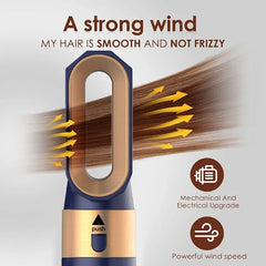 5-in-1 Hair Dryer Hot Air Comb