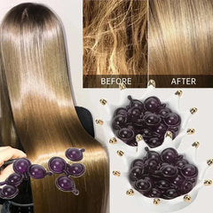 Hair Vitamin Capsules with Keratin Oil
