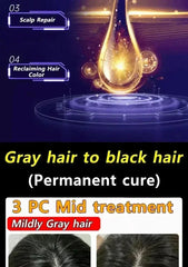 White Hair Killer – Gray Hair Remover & Natural Color Restorer (7 Days)