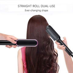 Professional Hair Comb Brush & Beard Straightener