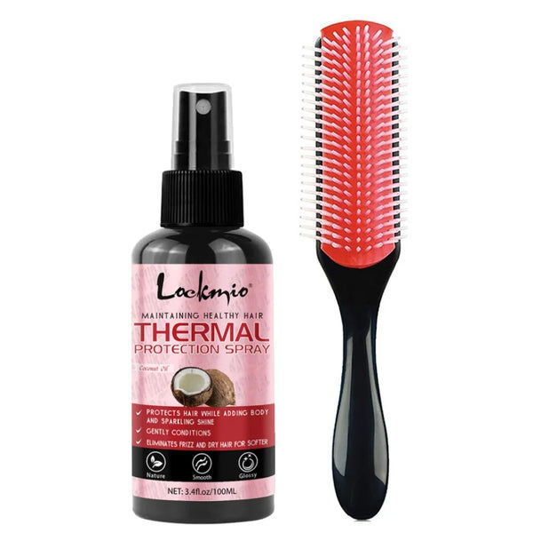 Thermal Protection Hair Spray – Heat & UV Shield, Moisturizing Conditioner Serum