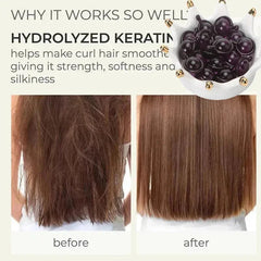 Hair Vitamin Capsules with Keratin Oil
