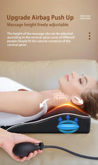Electric Shiatsu Neck & Back Massager Pillow with Heat & Vibration