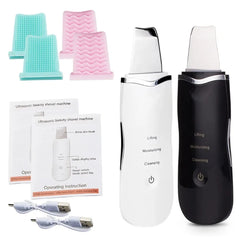 Ultrasonic Skin Scrubber – Electric Face Spatula for Deep Cleansing & Blackhead Removal