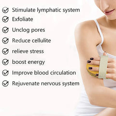 Exfoliating Wooden Body Massage Shower Brush