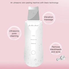 Ultrasonic Skin Scrubber – Electric Face Spatula for Deep Cleansing & Blackhead Removal