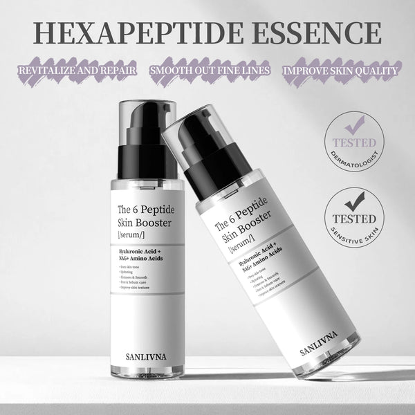 6 Peptide Essence Set – Collagen, Brightening & Anti-Wrinkle Care
