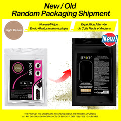 Sevich Hair Building Fiber – Keratin Thickening Powder & Hair Loss Concealer (100g)