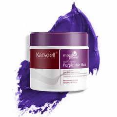 Karseell Purple Hair Mask – Professional Purple Shampoo for Blonde, Silver & Gray Hair