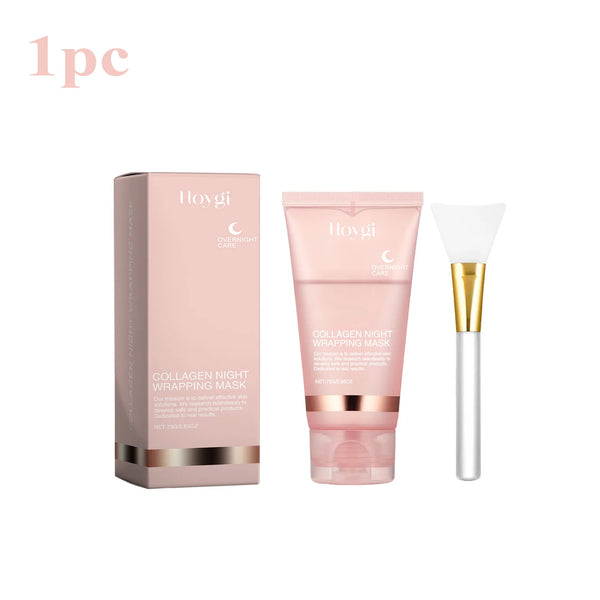 Collagen Overnight Peel-Off Mask – Hydrating Korean Night Care Set