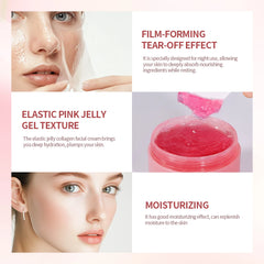 Collagen Jelly Cream – Hydrating Overnight Peel-Off Facial Mask