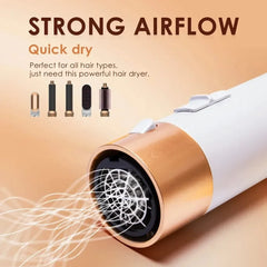 5-in-1 Hair Dryer Hot Air Comb