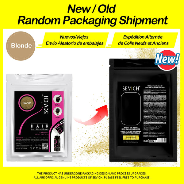 Sevich Hair Building Fiber – Keratin Thickening Powder & Hair Loss Concealer (100g)