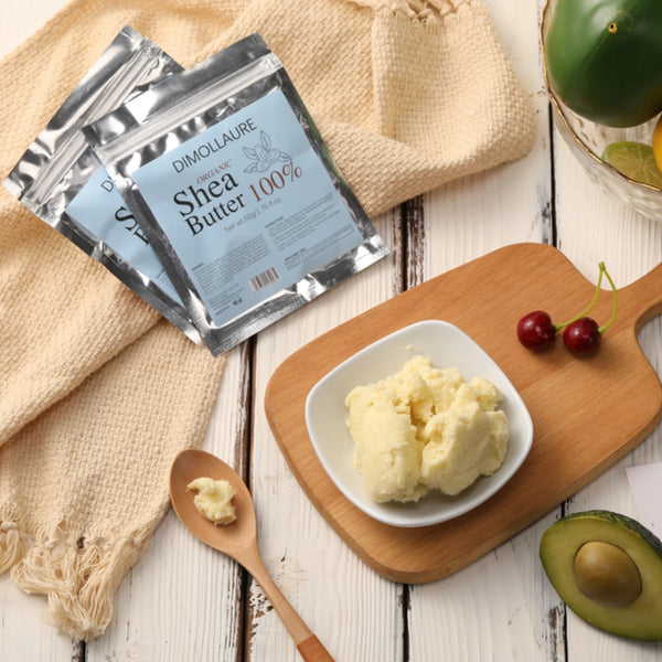 Dimollaure Organic Shea Butter Oil – Moisturizing & Nourishing Body Care (50g)