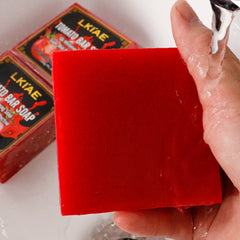 xLKIAE Tomato Fruit Scented Handmade Natural Bar Soap