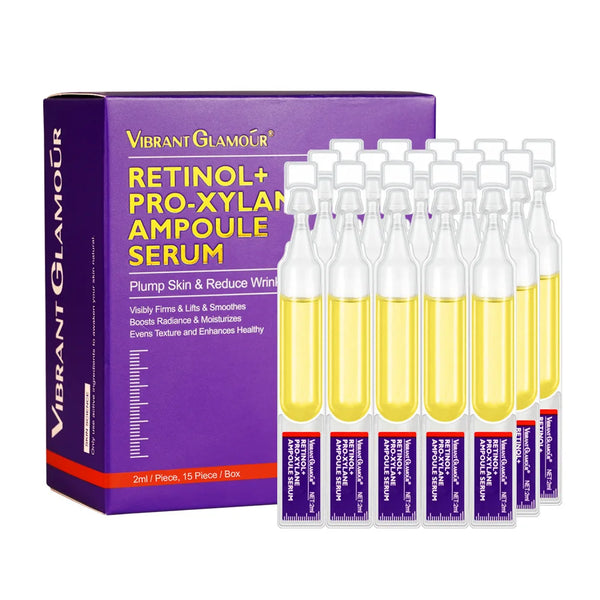 Retinol + Pro-Xylane Ampoules – Anti-Aging & Skin Repair Serum (15pcs)