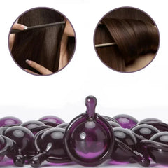 Hair Vitamin Capsules with Keratin Oil