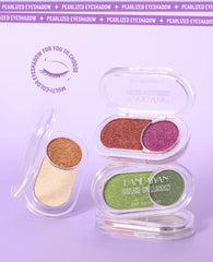 2-Color Pearl Eyeshadow Palette – Long-Lasting Waterproof Shimmer