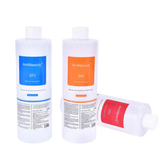 Hydra Liquid Face Serum – 3pcs 1200ml Aqua Peel Solution for Deep Skin Cleaning