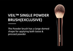 Hourglass Vegan Travel Brush Set – 7 Face & Eye Brushes with Bag