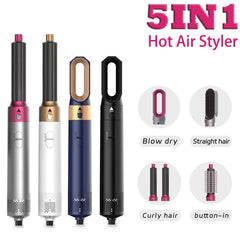 5-in-1 Hair Dryer Hot Air Comb