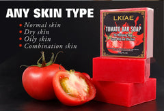 xLKIAE Tomato Fruit Scented Handmade Natural Bar Soap