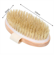 Exfoliating Wooden Body Massage Shower Brush