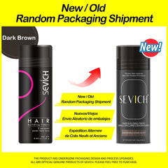 Sevich Hair Building Fibers – Keratin Thickening Powder & Hair Loss Concealer (25g)