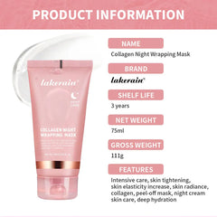 Collagen Jelly Cream – Hydrating Overnight Peel-Off Facial Mask